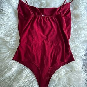Fashion Nova Red Bodysuit